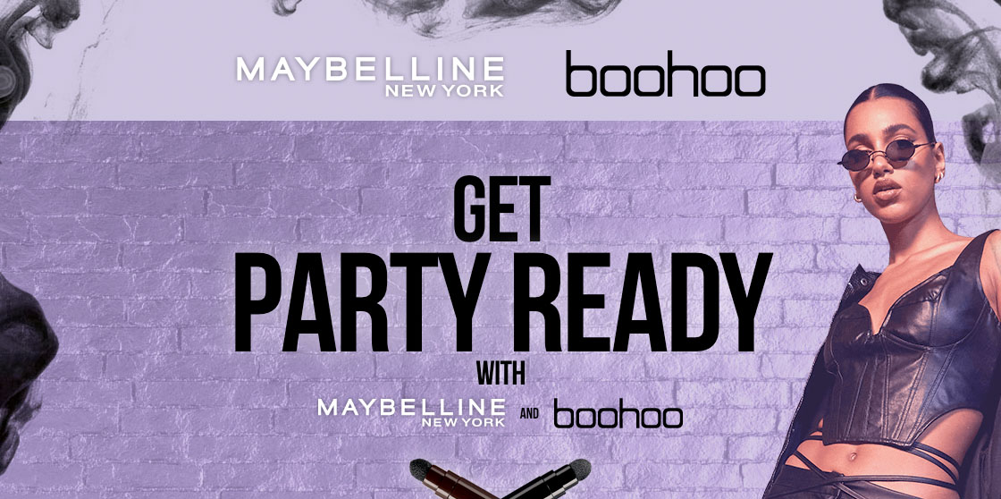 Maybelline/Boohoo promotion